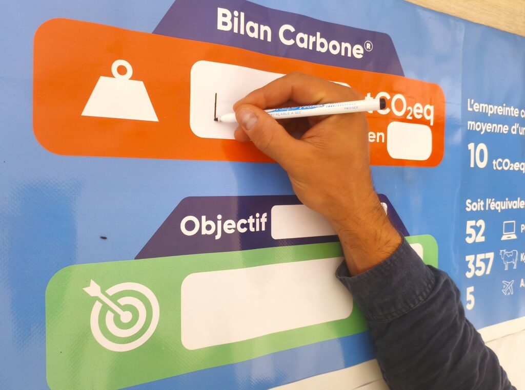 Fresque du Bilan Carbone® effaçable